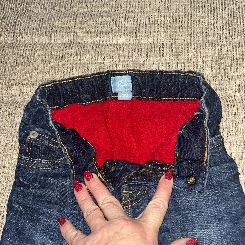 😍Baby Gap Flannel lined Jeans size 18-24 months